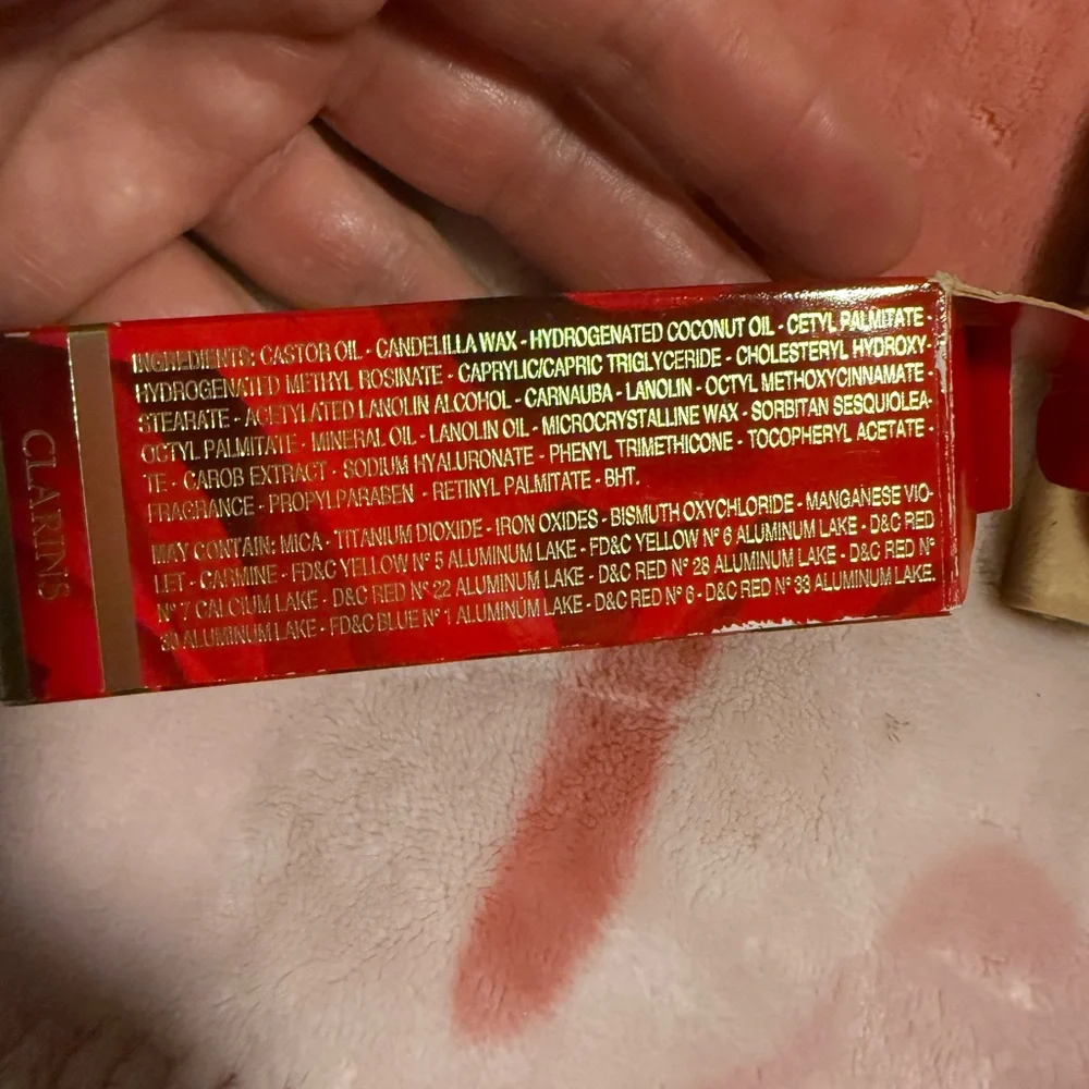 Clarins Rouge Éclat Lipstick in Red Poppy #14